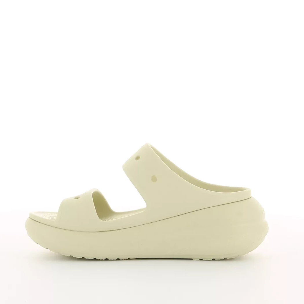 Image (4) de la chaussures Crocs - Mules et Sabots Beige en Caoutchouc