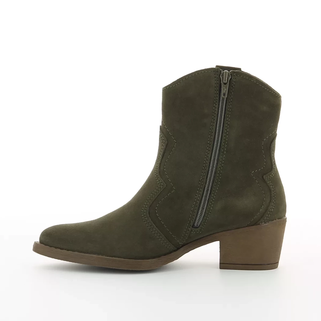 Image (4) de la chaussures Tamaris - Boots Vert en Cuir nubuck