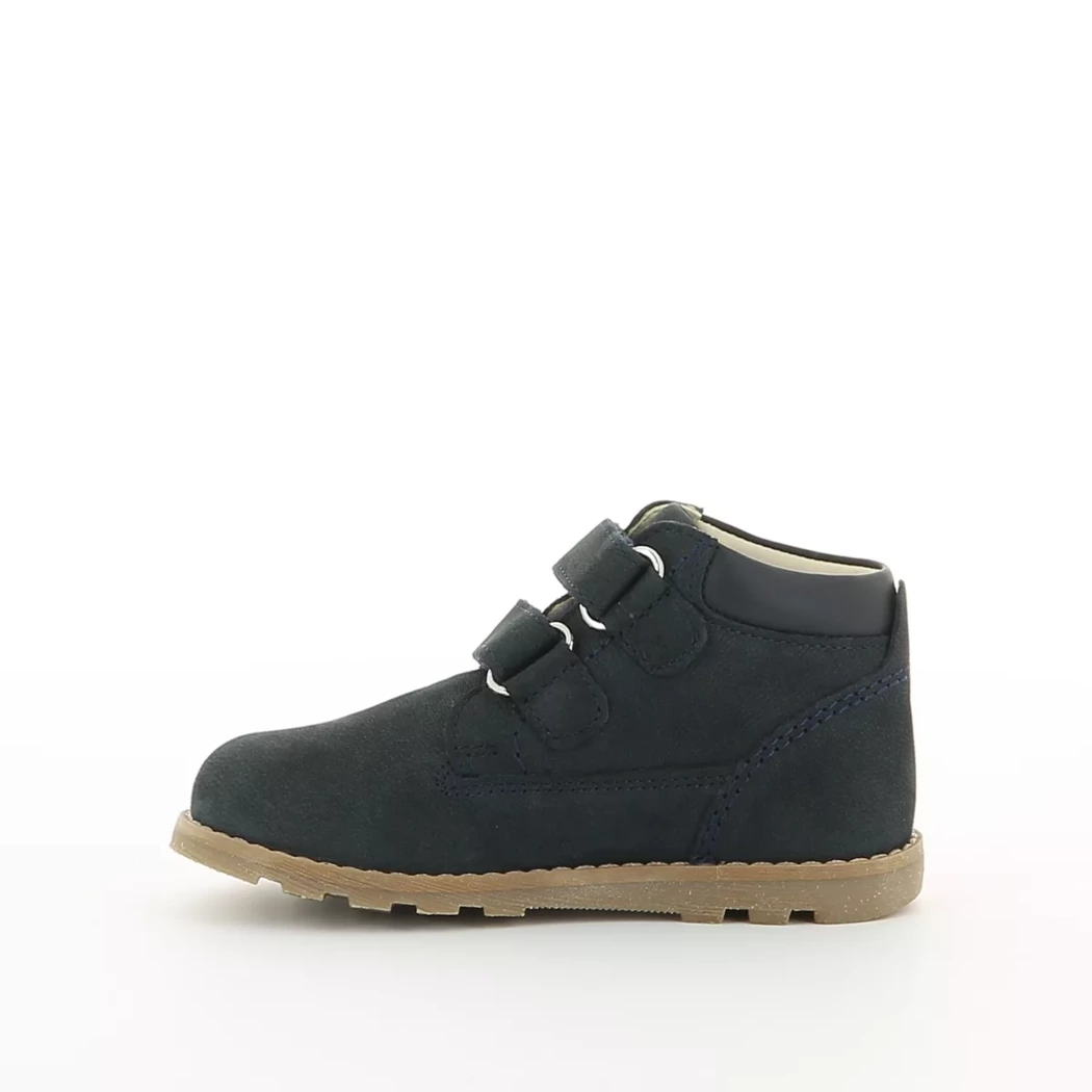 Image (4) de la chaussures Kickers - Bottines Bleu en Cuir nubuck