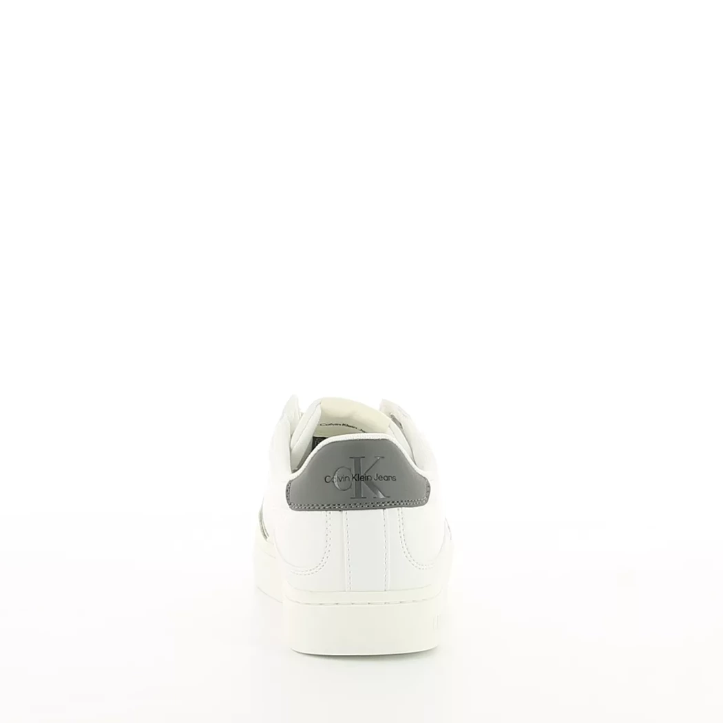 Image (3) de la chaussures Calvin Klein - Baskets Blanc en Cuir