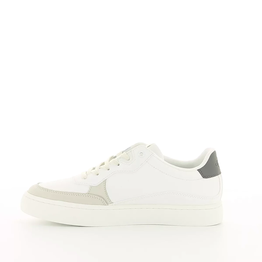 Image (4) de la chaussures Calvin Klein - Baskets Blanc en Cuir