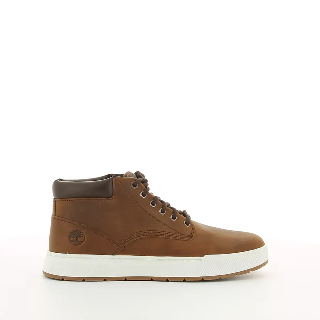 Image (2) de la chaussures Timberland - Bottines Cuir naturel / Cognac en Cuir nubuck