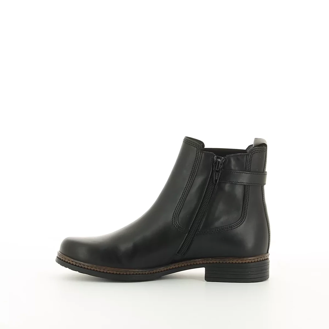 Image (4) de la chaussures Gabor - Boots Noir en Cuir