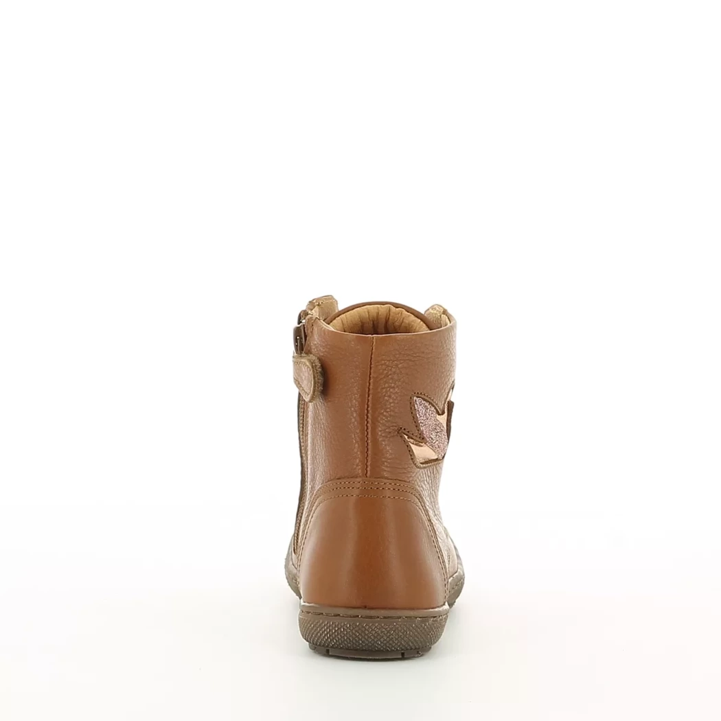 Image (3) de la chaussures Norvik - Bottines Cuir naturel / Cognac en Cuir