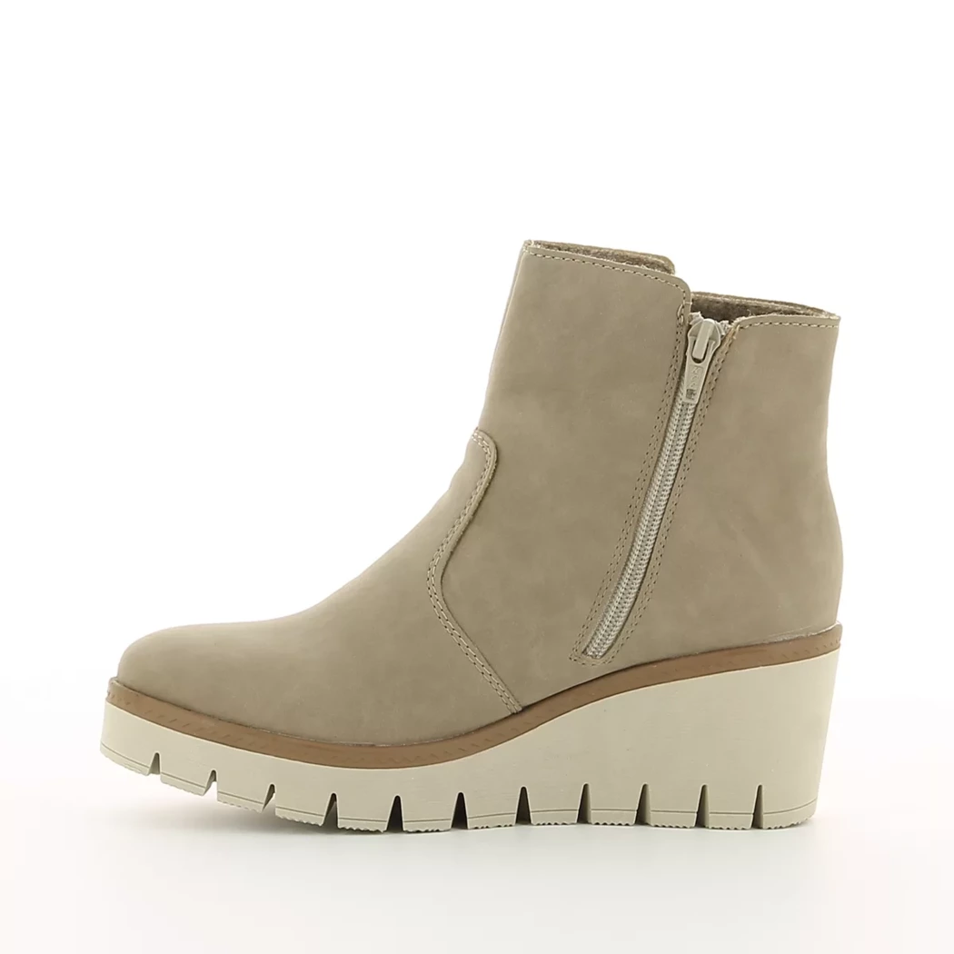 Image (4) de la chaussures Rieker - Boots Taupe en Cuir nubuck