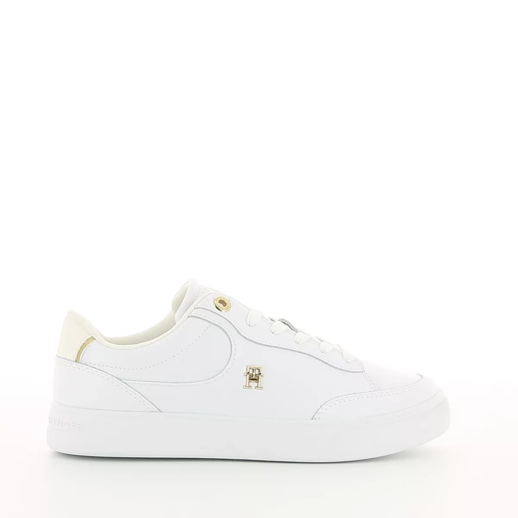 Image (2) de la chaussures Tommy Hilfiger - Baskets Blanc en Cuir