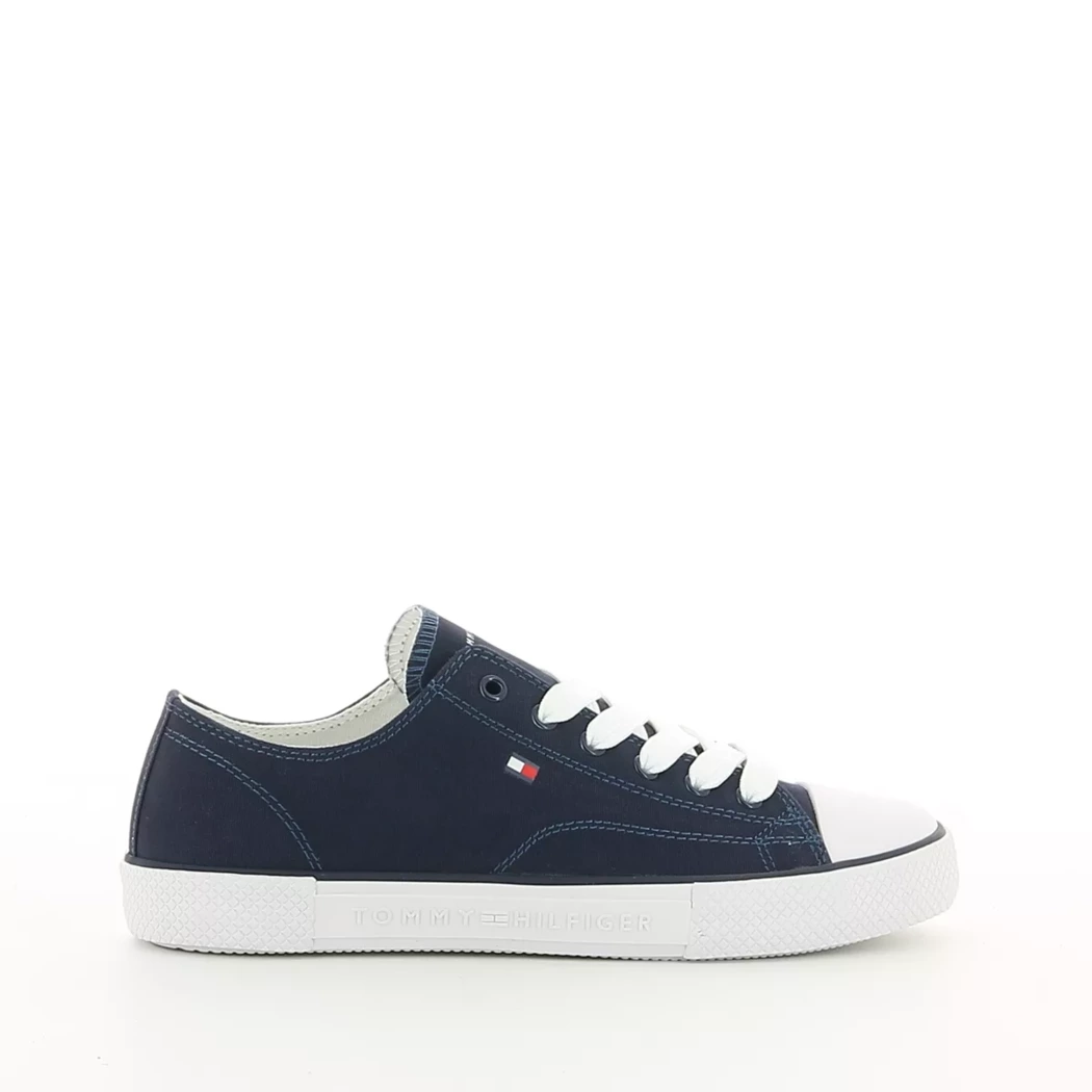 Image (2) de la chaussures Tommy Hilfiger - Baskets Bleu en Textile