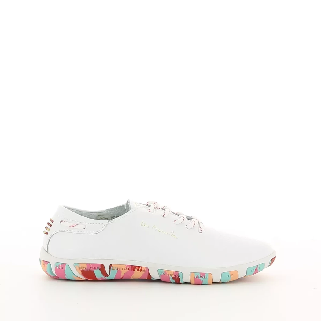 Image (2) de la chaussures Tbs - Baskets Blanc en Cuir