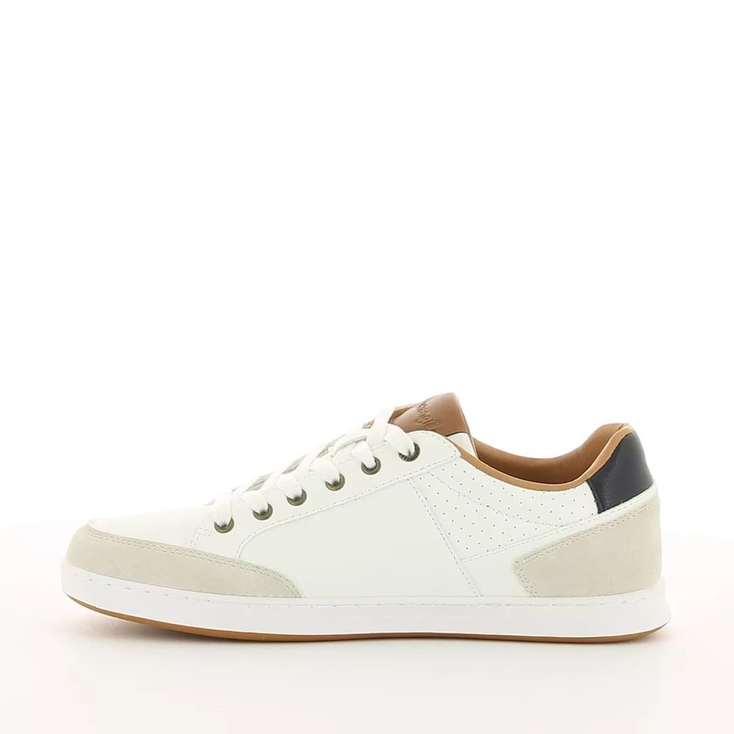 Image (4) de la chaussures Wrangler - Baskets Blanc en Cuir synthétique