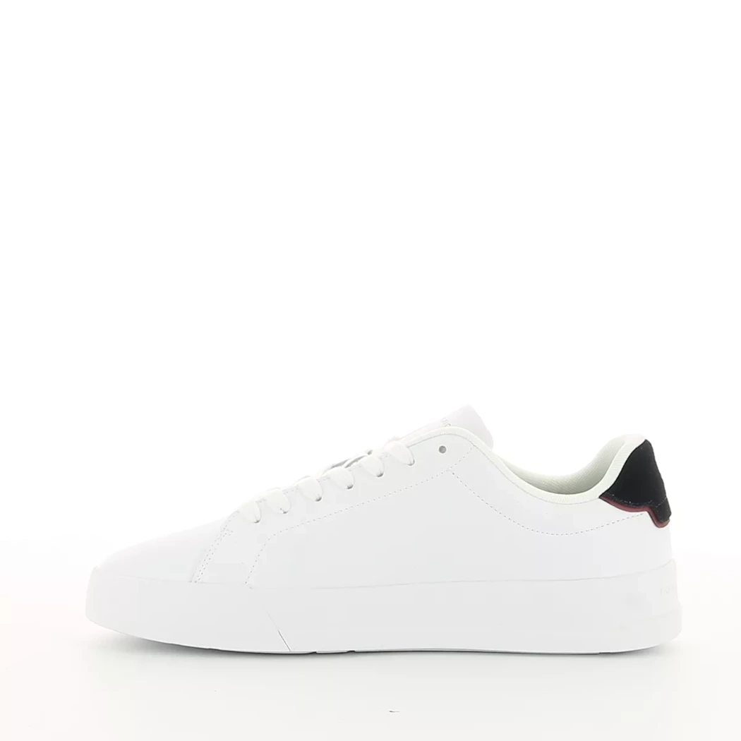 Image (4) de la chaussures Tommy Hilfiger - Baskets Blanc en Cuir synthétique