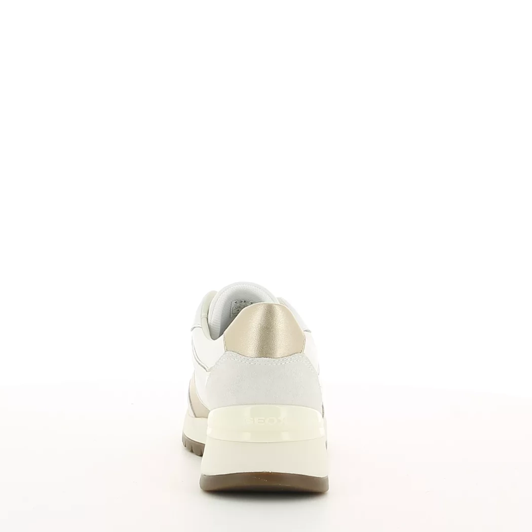 Image (3) de la chaussures Geox - Baskets Blanc en Cuir