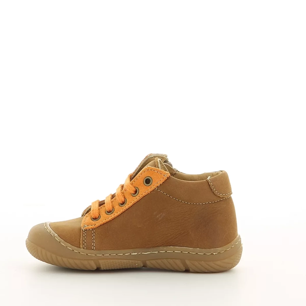 Image (4) de la chaussures Bopy - Bottines Cuir naturel / Cognac en Cuir nubuck