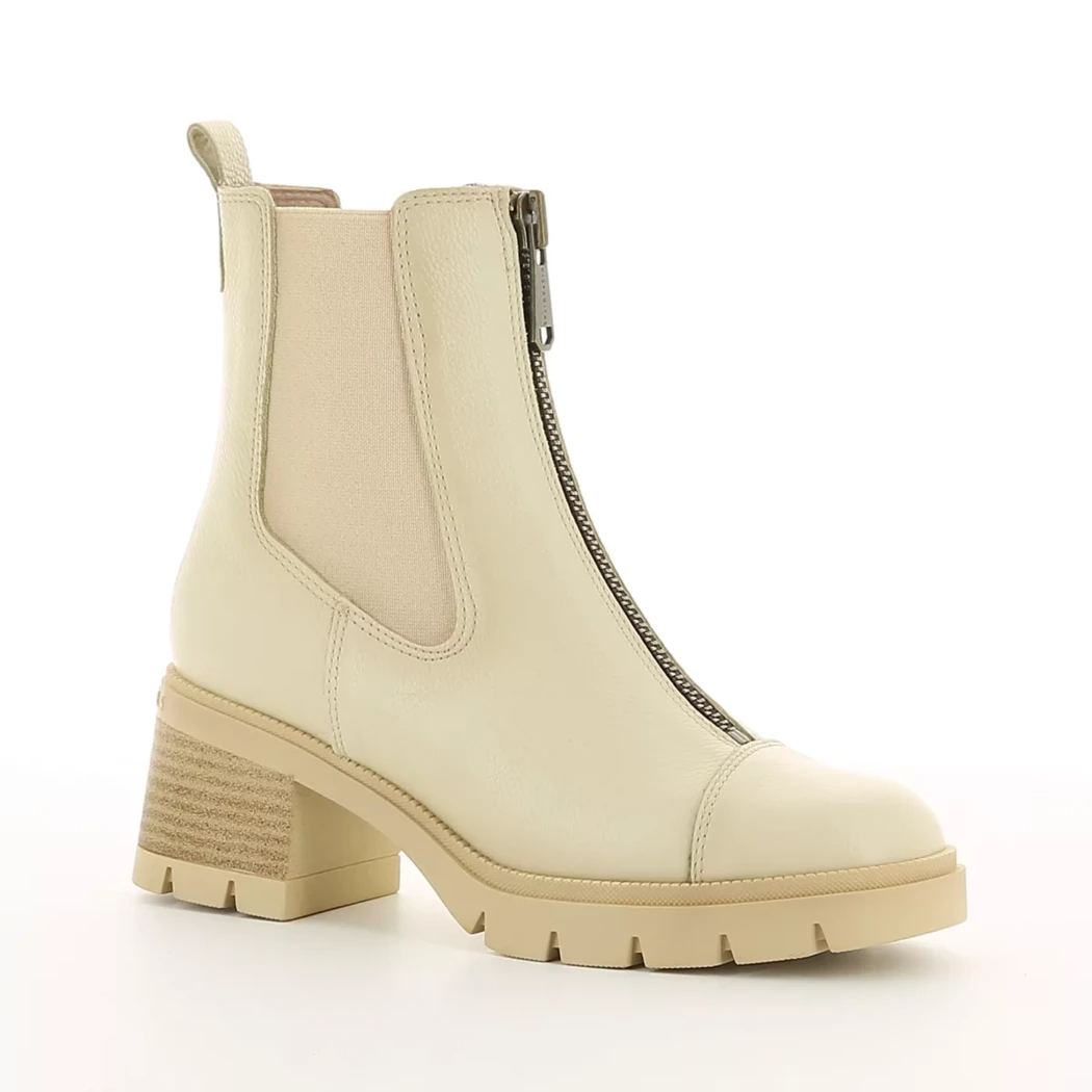 Image (1) de la chaussures Hispanitas - Boots Beige en Cuir