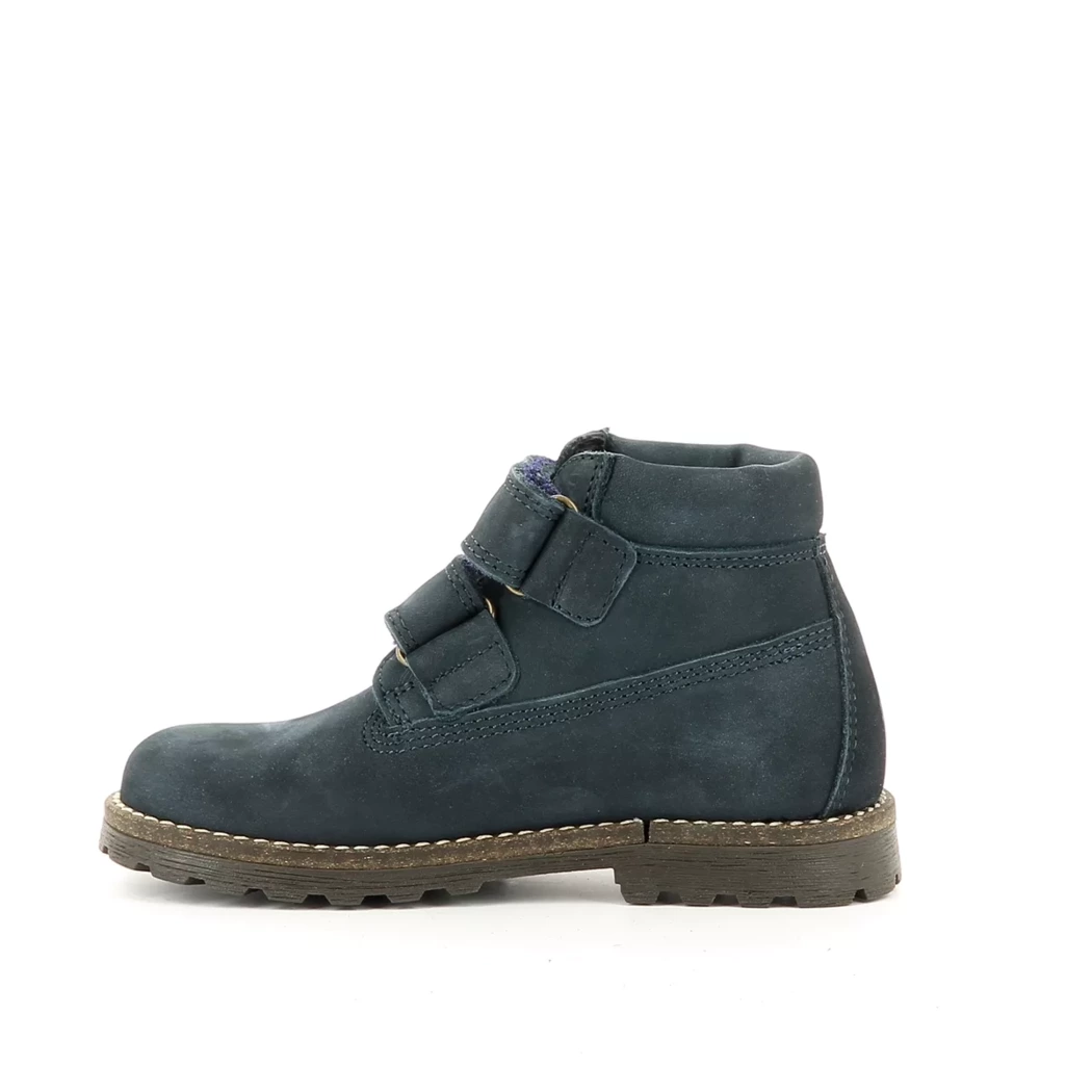 Image (4) de la chaussures CPS - Bottines Bleu en Cuir nubuck