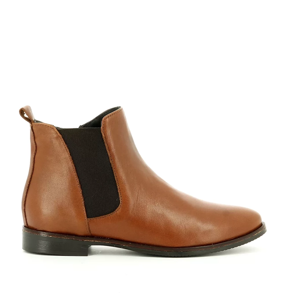 Image (2) de la chaussures Riva Blu - Boots Cuir naturel / Cognac en Cuir