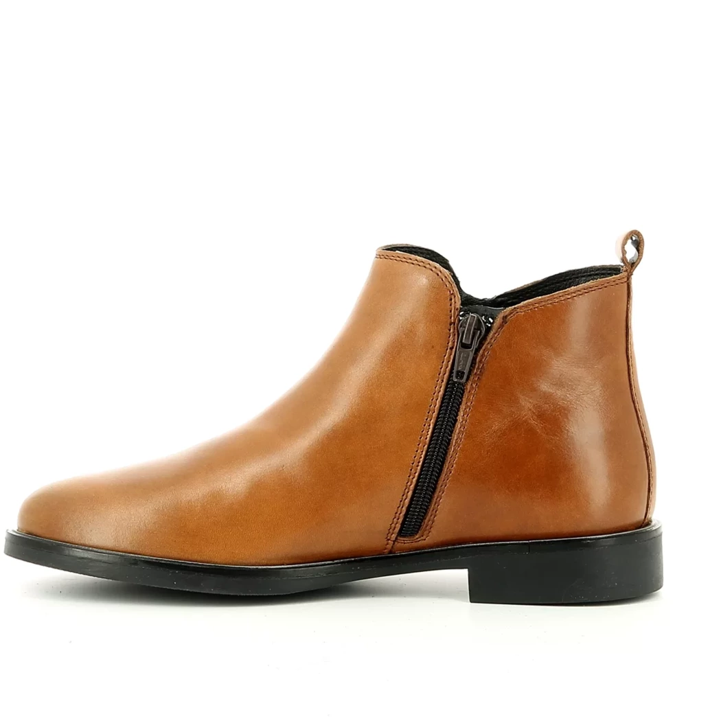 Image (4) de la chaussures Cypres - Boots Cuir naturel / Cognac en Cuir