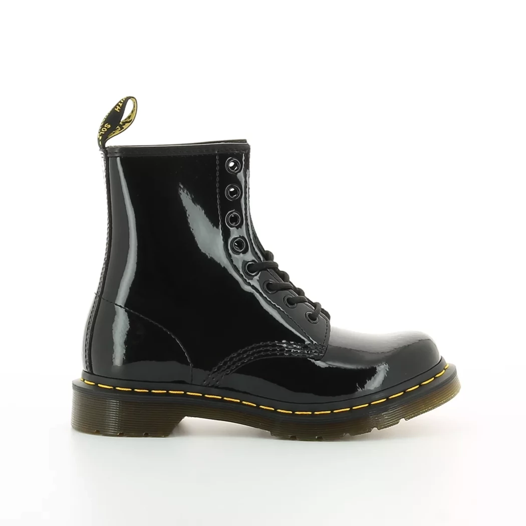 Image (2) de la chaussures Dr. Martens - Bottines Noir en Cuir vernis