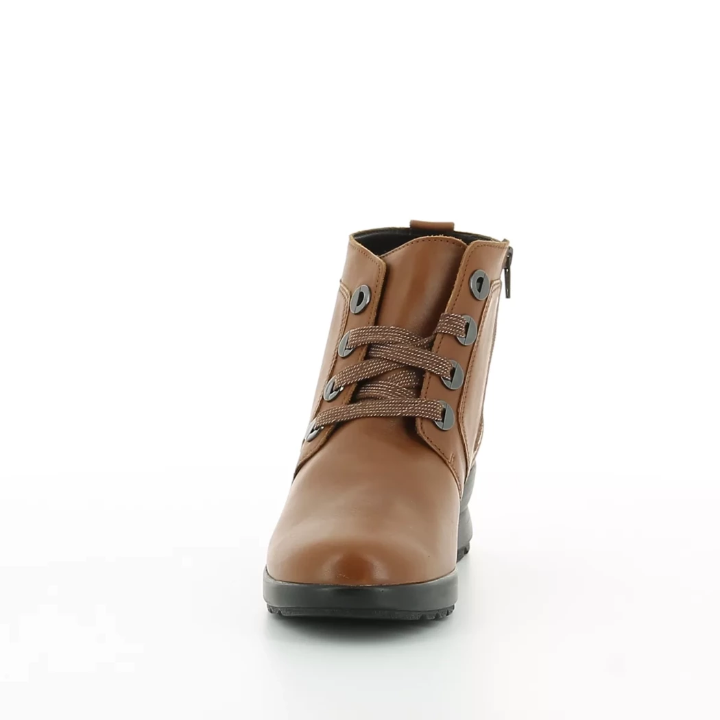 Image (5) de la chaussures Mephisto - Bottines Cuir naturel / Cognac en Cuir