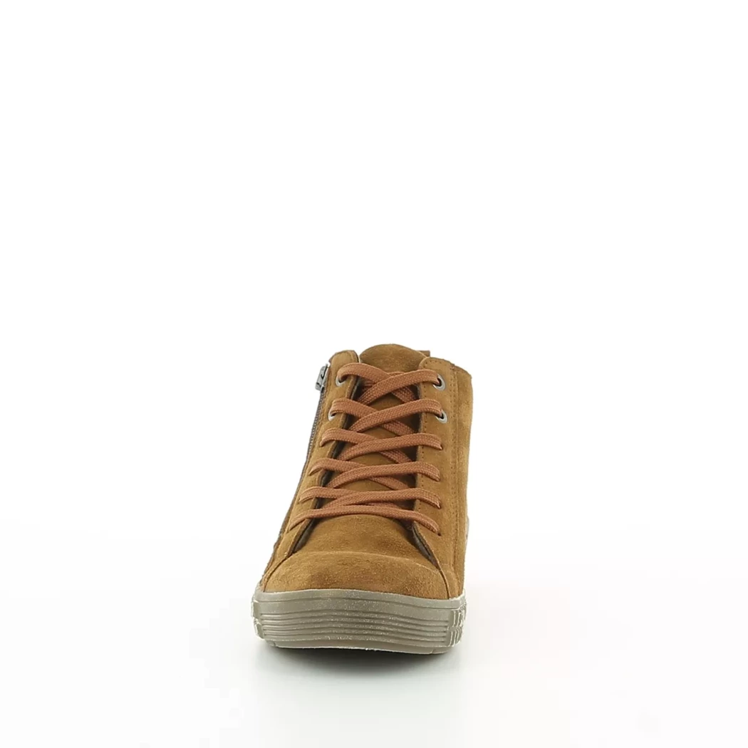 Image (5) de la chaussures Sens - Bottines Cuir naturel / Cognac en Cuir nubuck