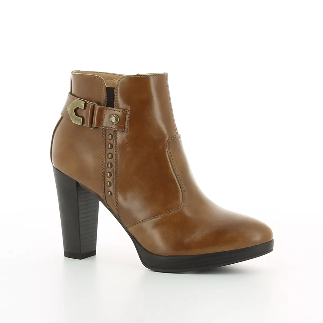 Image (1) de la chaussures Nero Giardini - Boots Cuir naturel / Cognac en Cuir