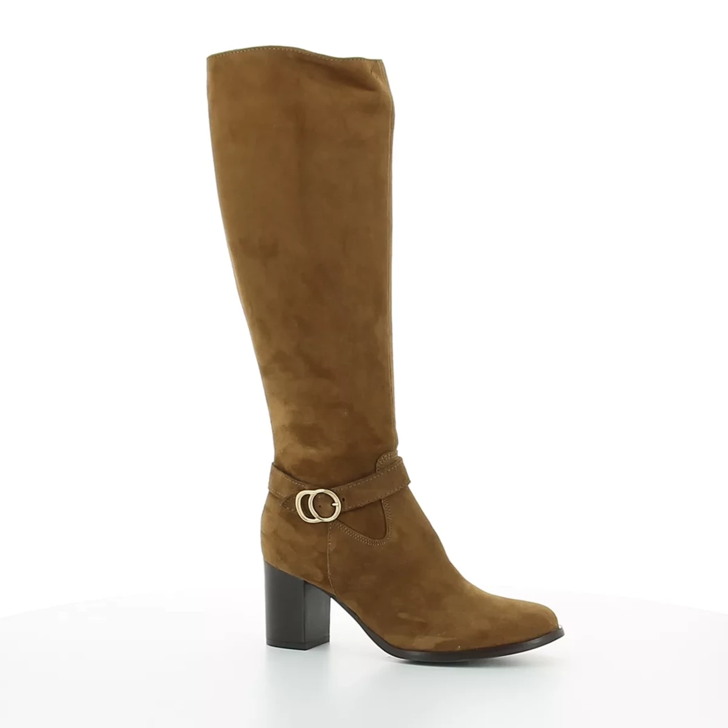 Image (1) de la chaussures Elisir - Bottes Cuir naturel / Cognac en Cuir nubuck