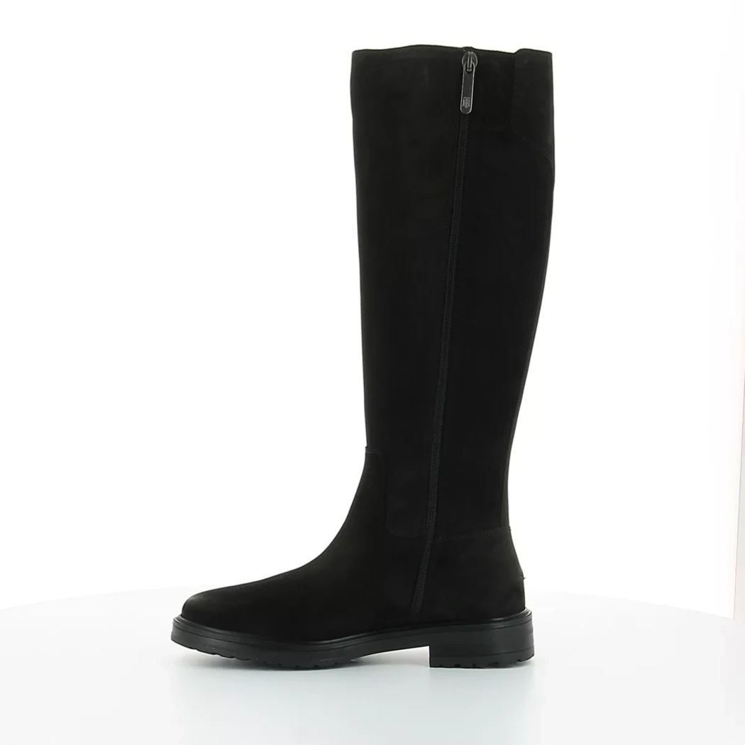 Image (4) de la chaussures Tommy Hilfiger - Bottes Noir en Cuir nubuck