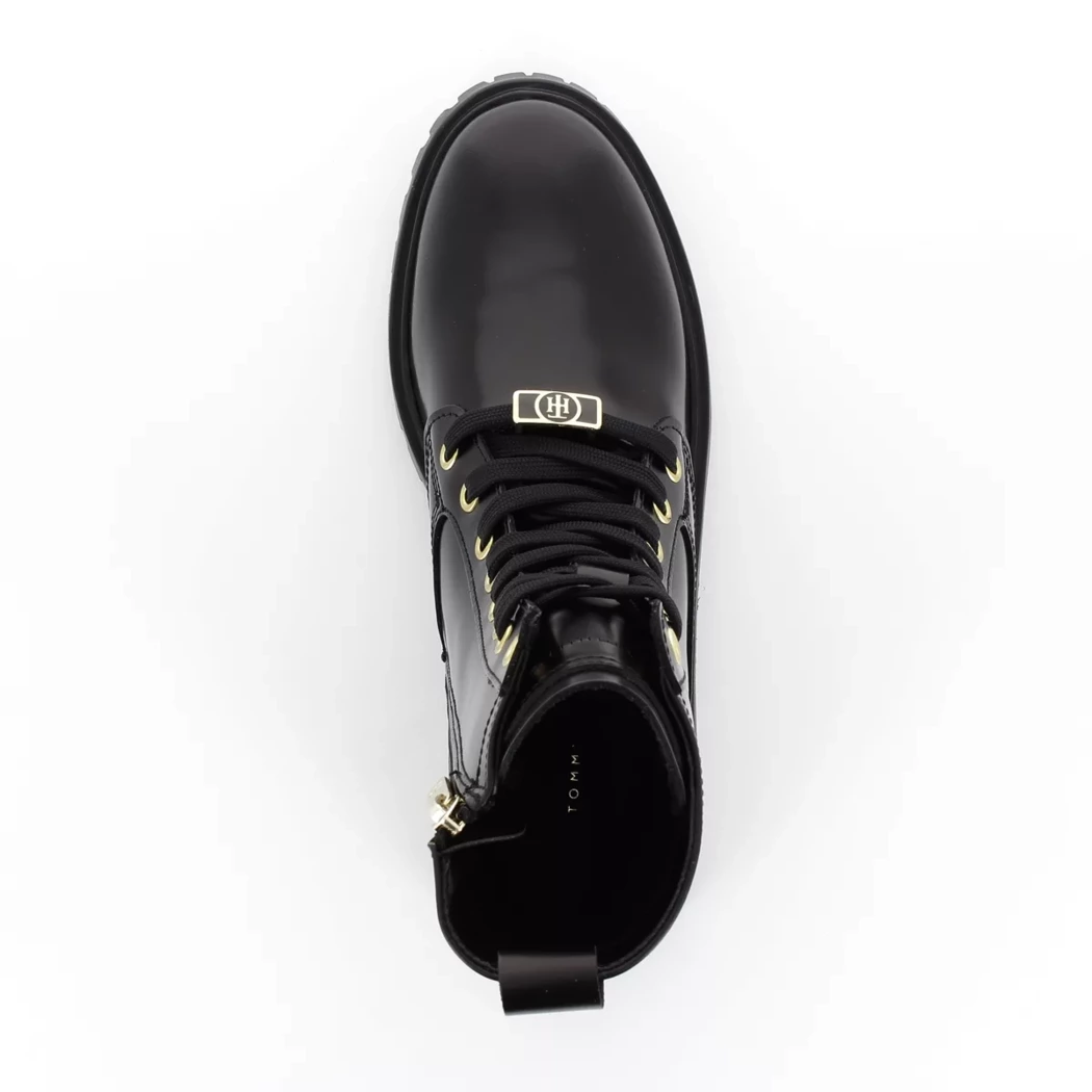 Image (6) de la chaussures Tommy Hilfiger - Bottines Noir en Cuir