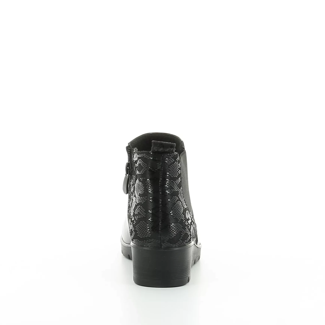 Image (3) de la chaussures Inea - Boots Noir en Cuir vernis