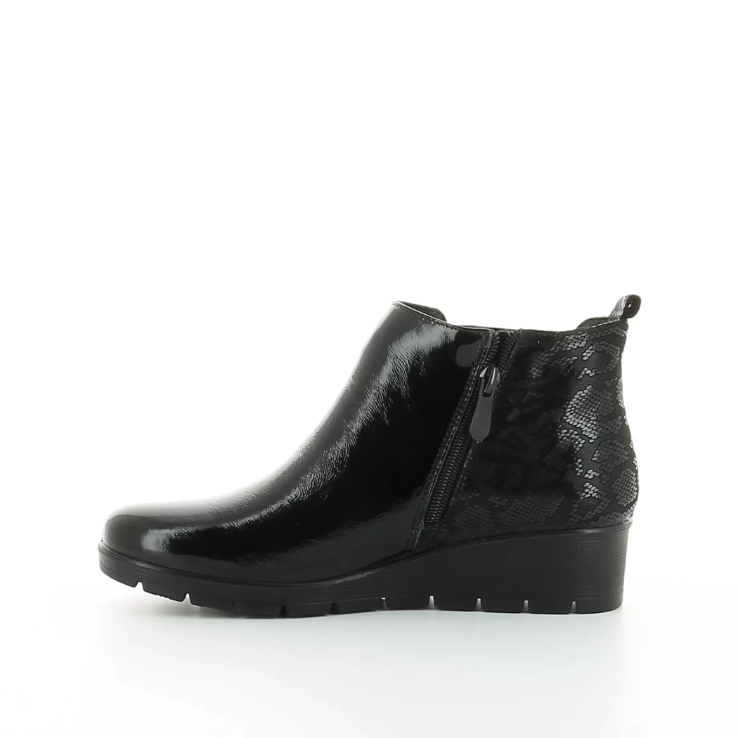 Image (4) de la chaussures Inea - Boots Noir en Cuir vernis