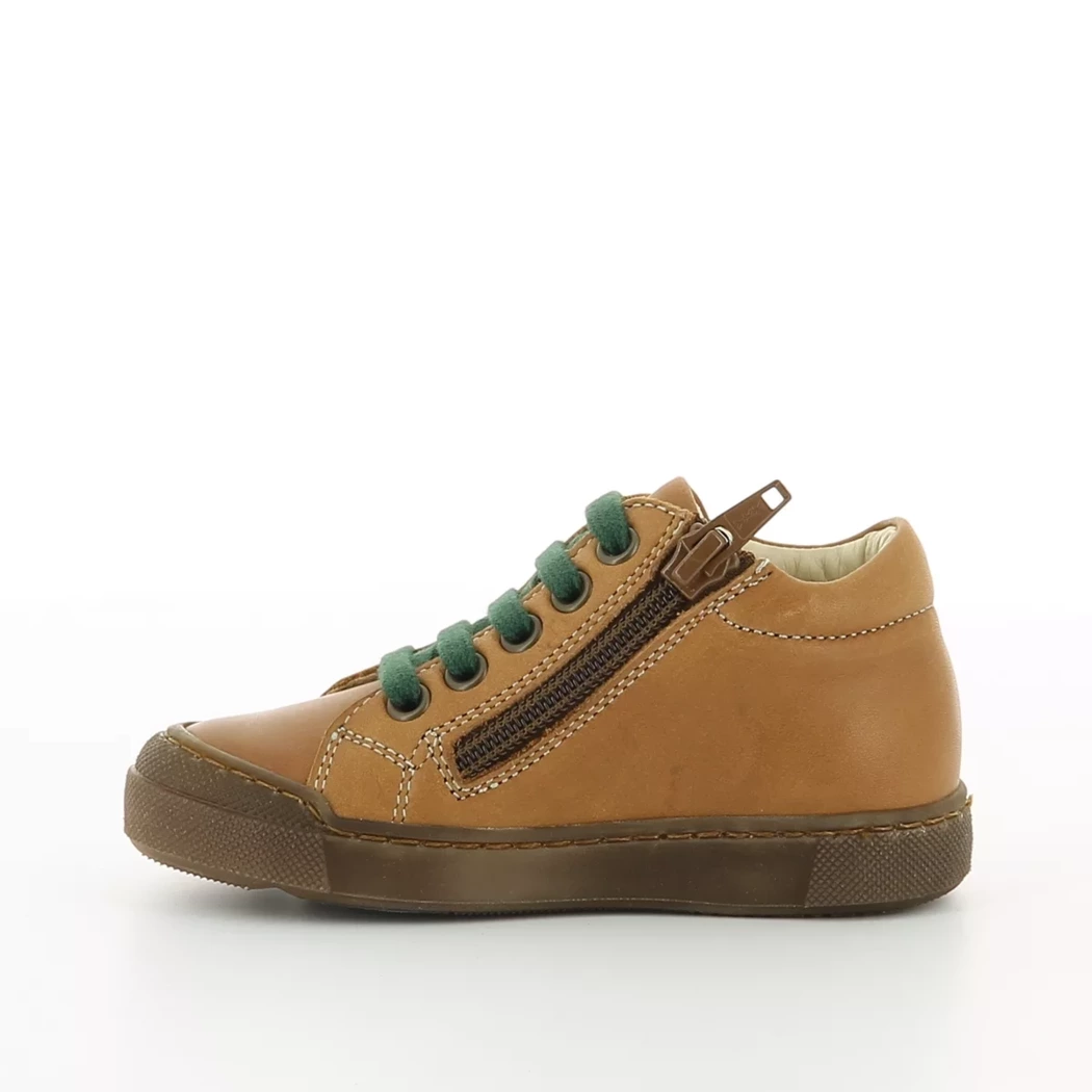 Image (4) de la chaussures Naturino - Bottines Cuir naturel / Cognac en Cuir