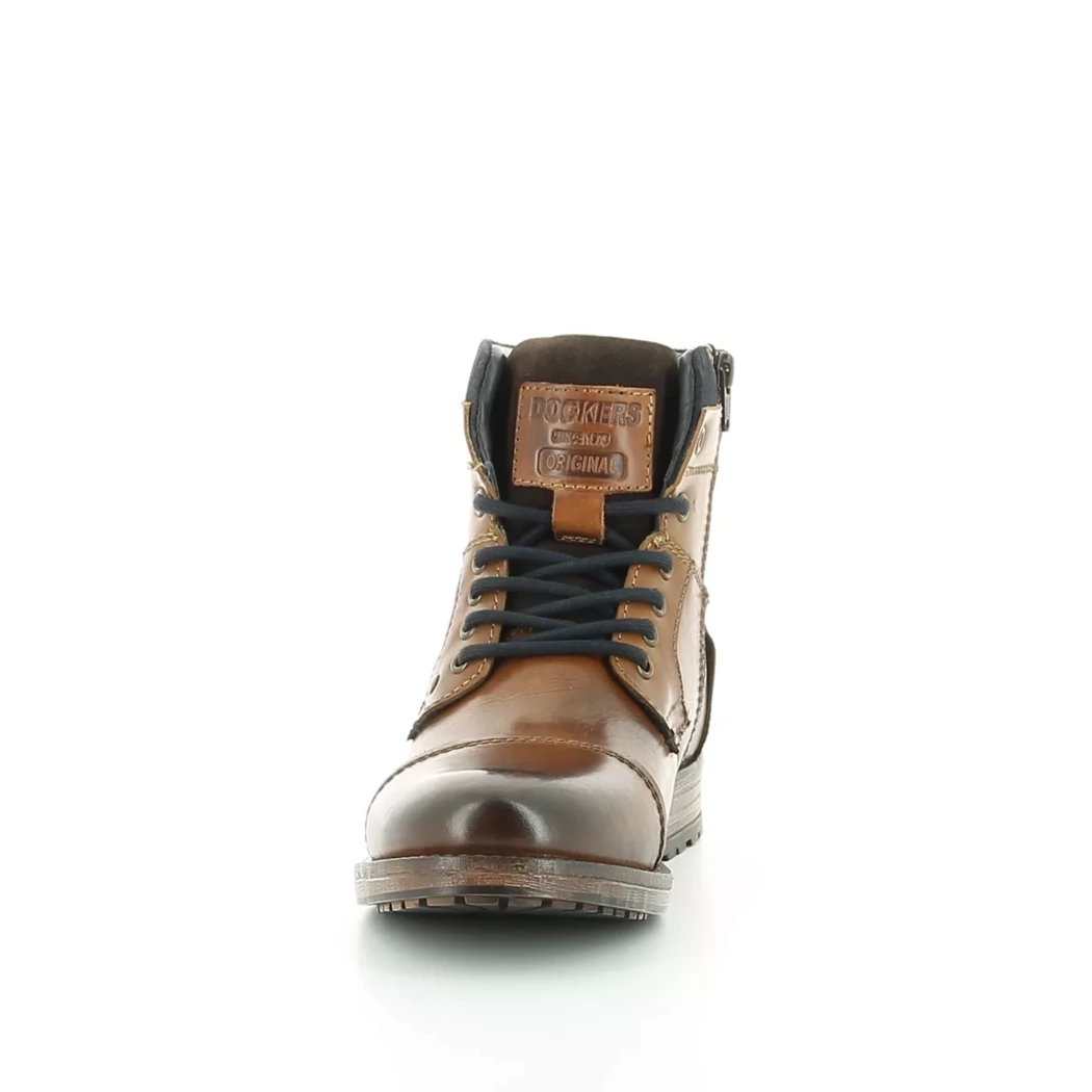 Image (5) de la chaussures Dockers - Bottines Cuir naturel / Cognac en Cuir