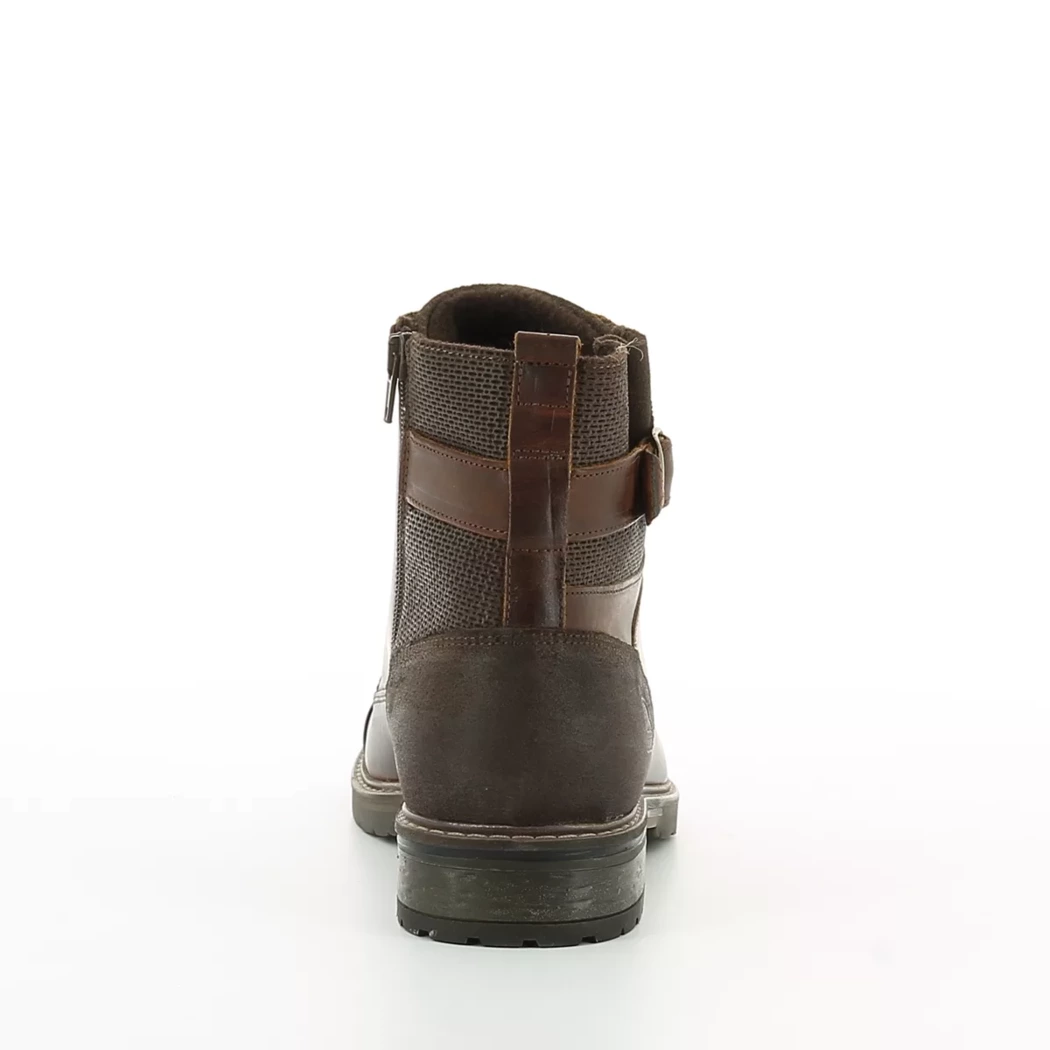 Image (3) de la chaussures Bull Boxer - Bottines Marron en Cuir