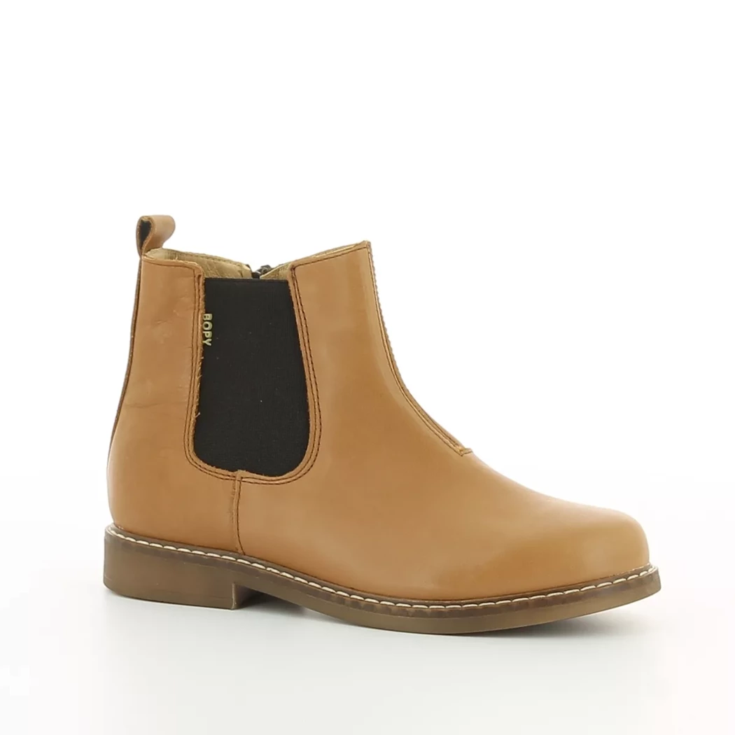 Image (1) de la chaussures Bopy - Boots Cuir naturel / Cognac en Cuir