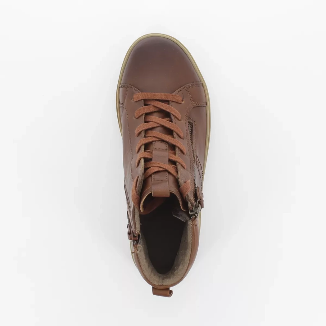 Image (6) de la chaussures Jana - Bottines Cuir naturel / Cognac en Cuir