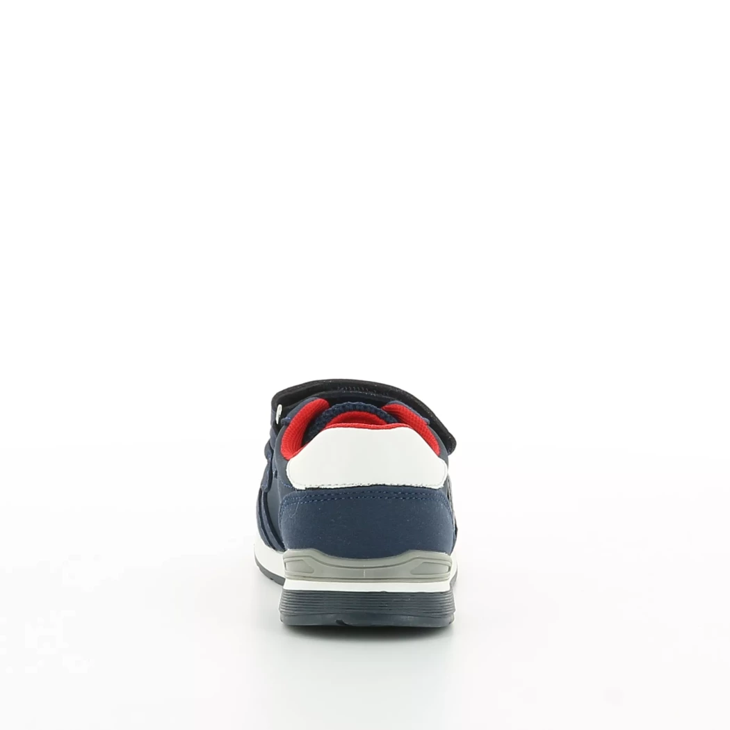 Image (3) de la chaussures Tommy Hilfiger - Baskets Bleu en Cuir synthétique