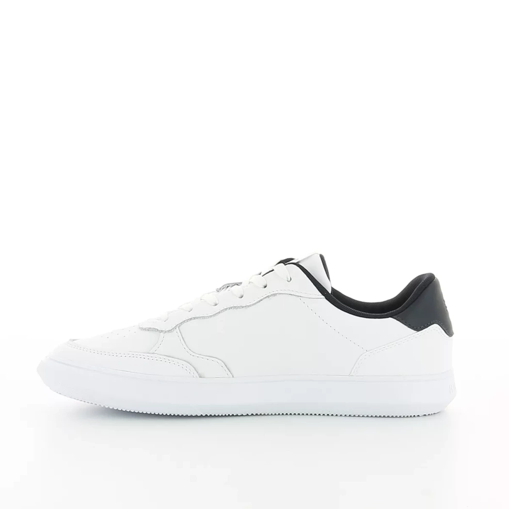 Image (4) de la chaussures Tommy Hilfiger - Baskets Blanc en Cuir