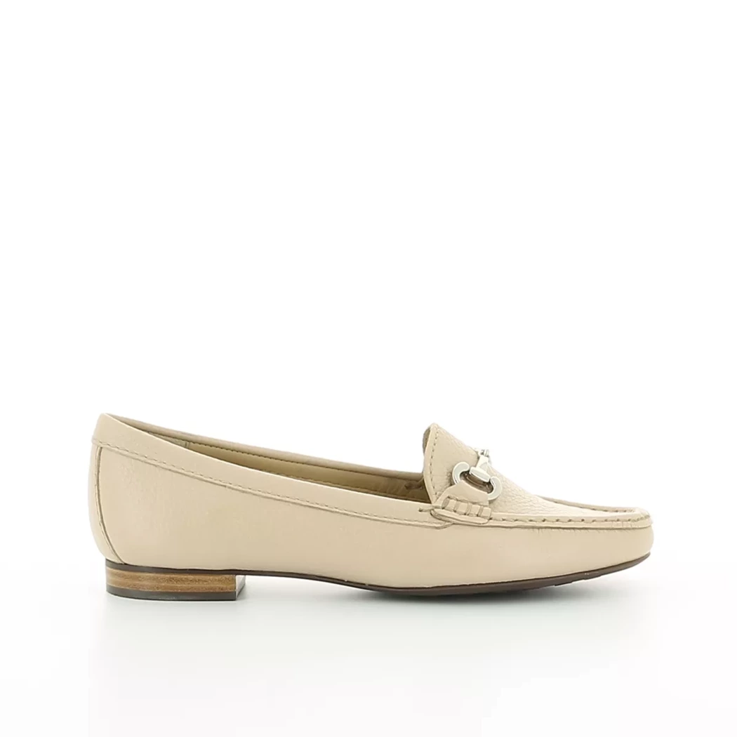 Image (2) de la chaussures Maria Lya - Mocassins Beige en Cuir