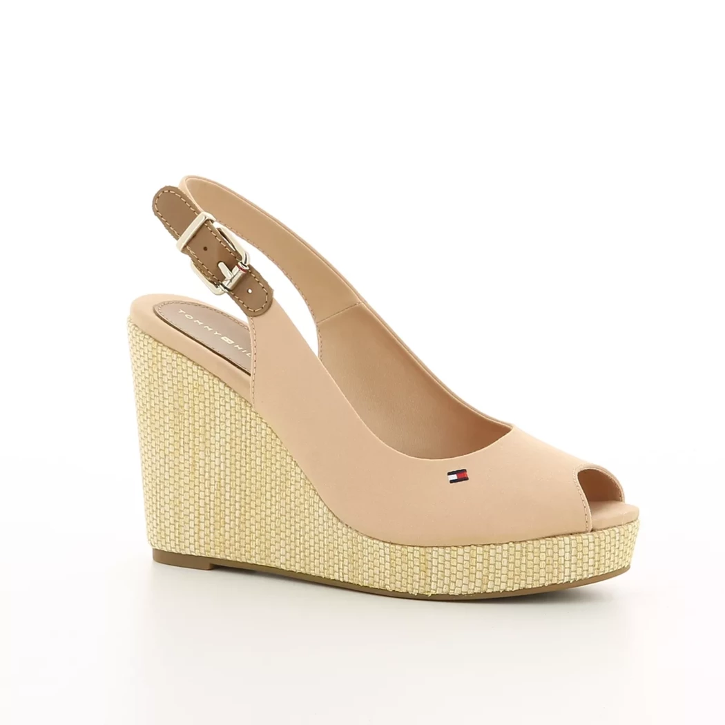 Image (1) de la chaussures Tommy Hilfiger - Sandales et Nu-Pieds Beige en Textile