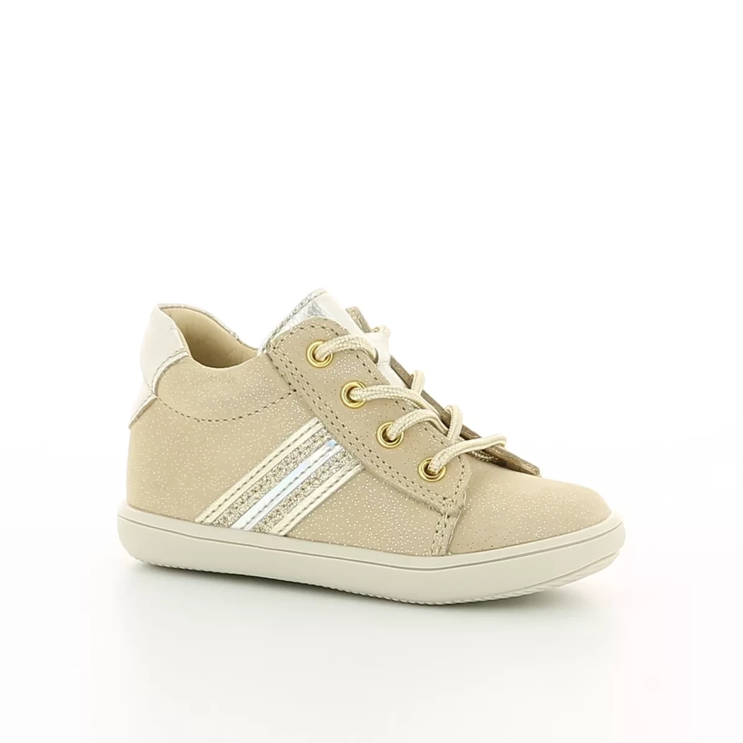 Image (1) de la chaussures Bellamy - Bottines Beige en Cuir