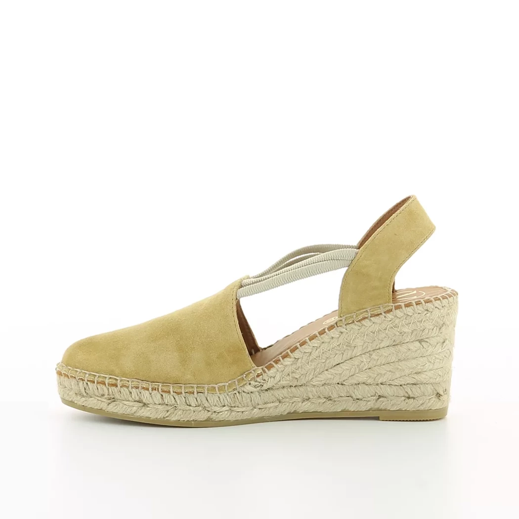 Image (4) de la chaussures Viguera - Escarpins Beige en Cuir nubuck