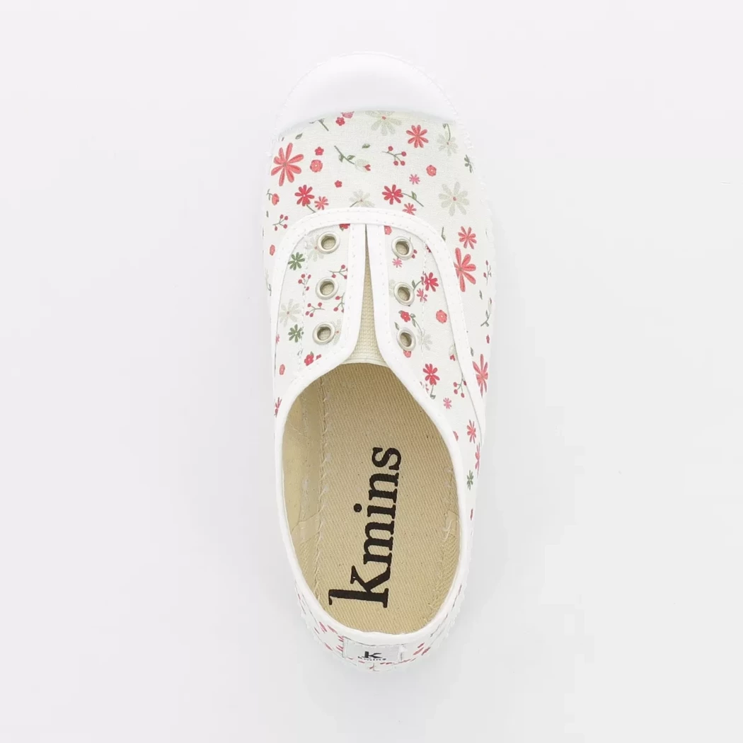 Image (6) de la chaussures Kmins - Baskets Beige en Textile