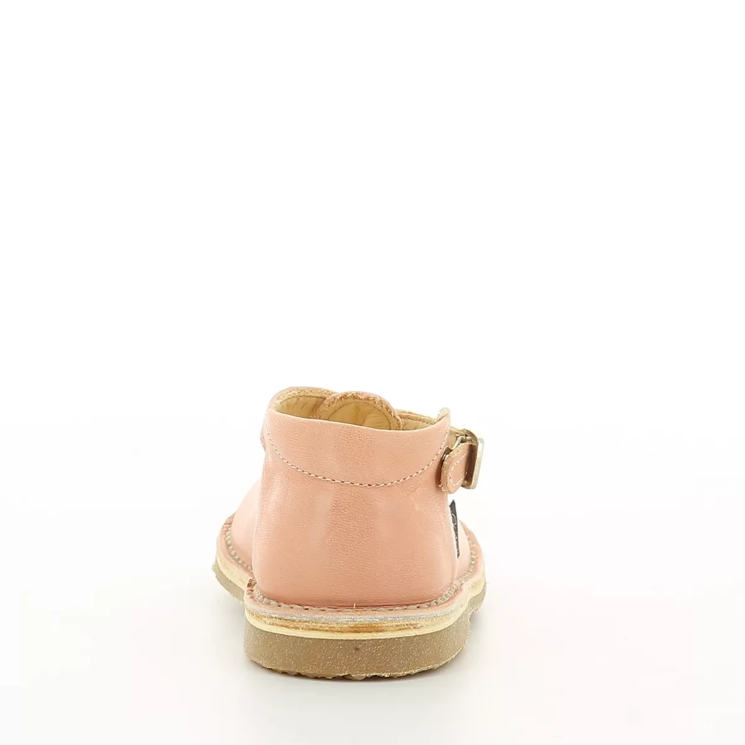 Image (3) de la chaussures Aster - Bottines ouvertes Rose en Cuir