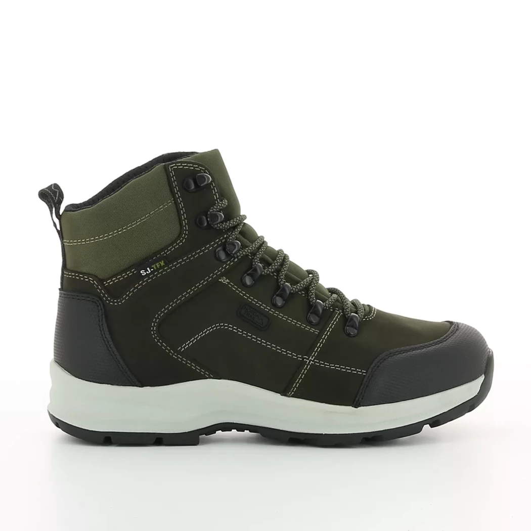 Image (2) de la chaussures Nord Trail - Bottines Vert en Cuir nubuck