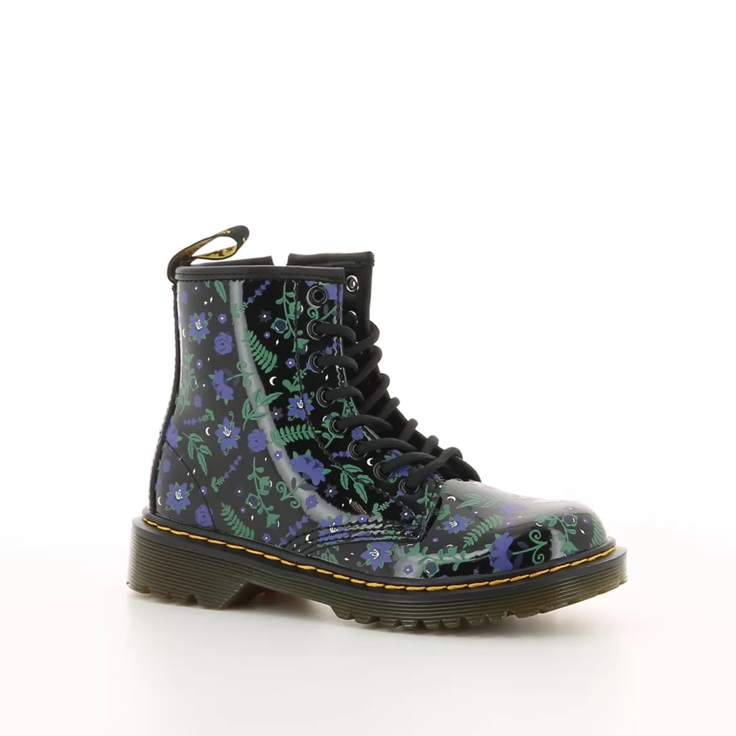 Image (1) de la chaussures Dr. Martens - Bottines Noir en Cuir vernis