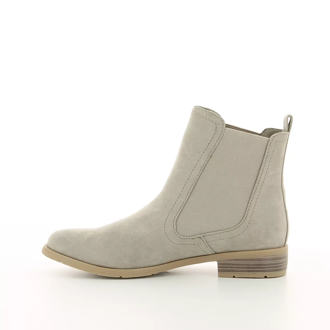 Image (4) de la chaussures Marco Tozzi - Boots Taupe en Cuir synthétique