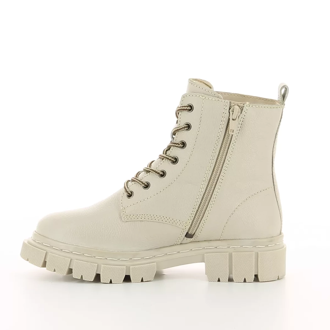 Image (4) de la chaussures PX - Bottines Beige en Cuir