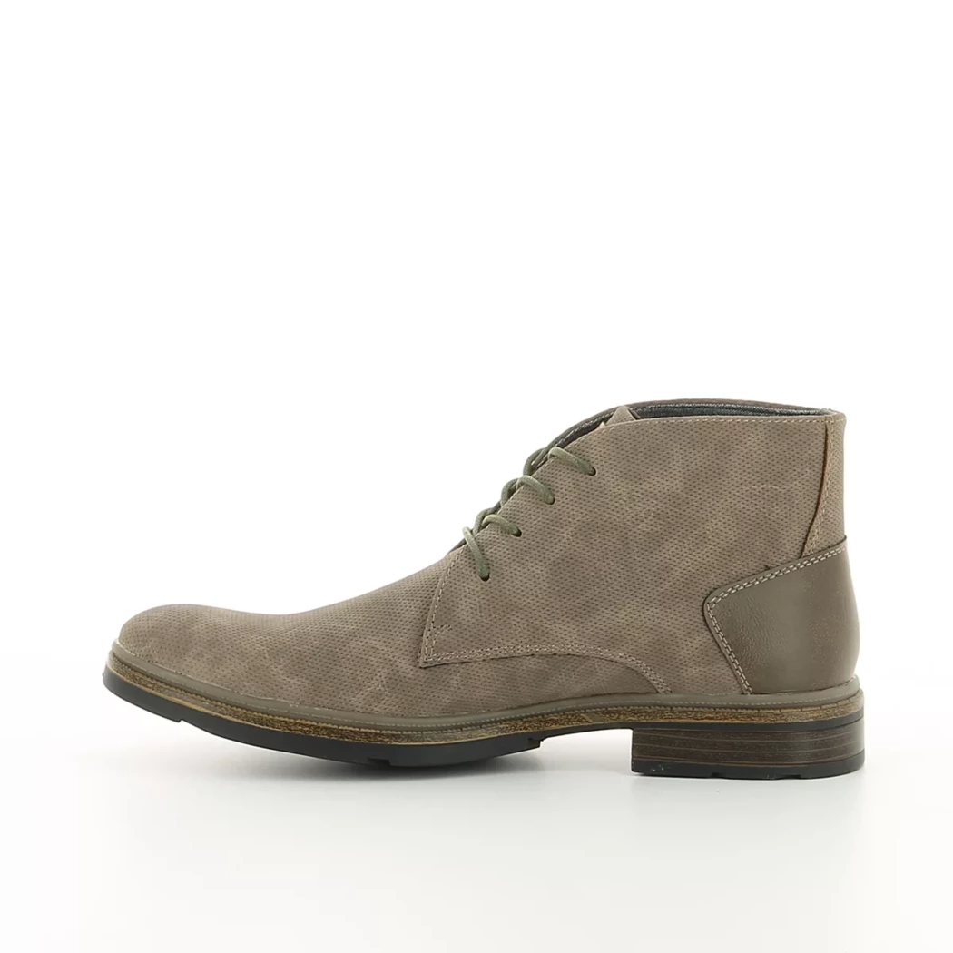 Image (4) de la chaussures Lee Cooper - Bottines Taupe en Cuir synthétique