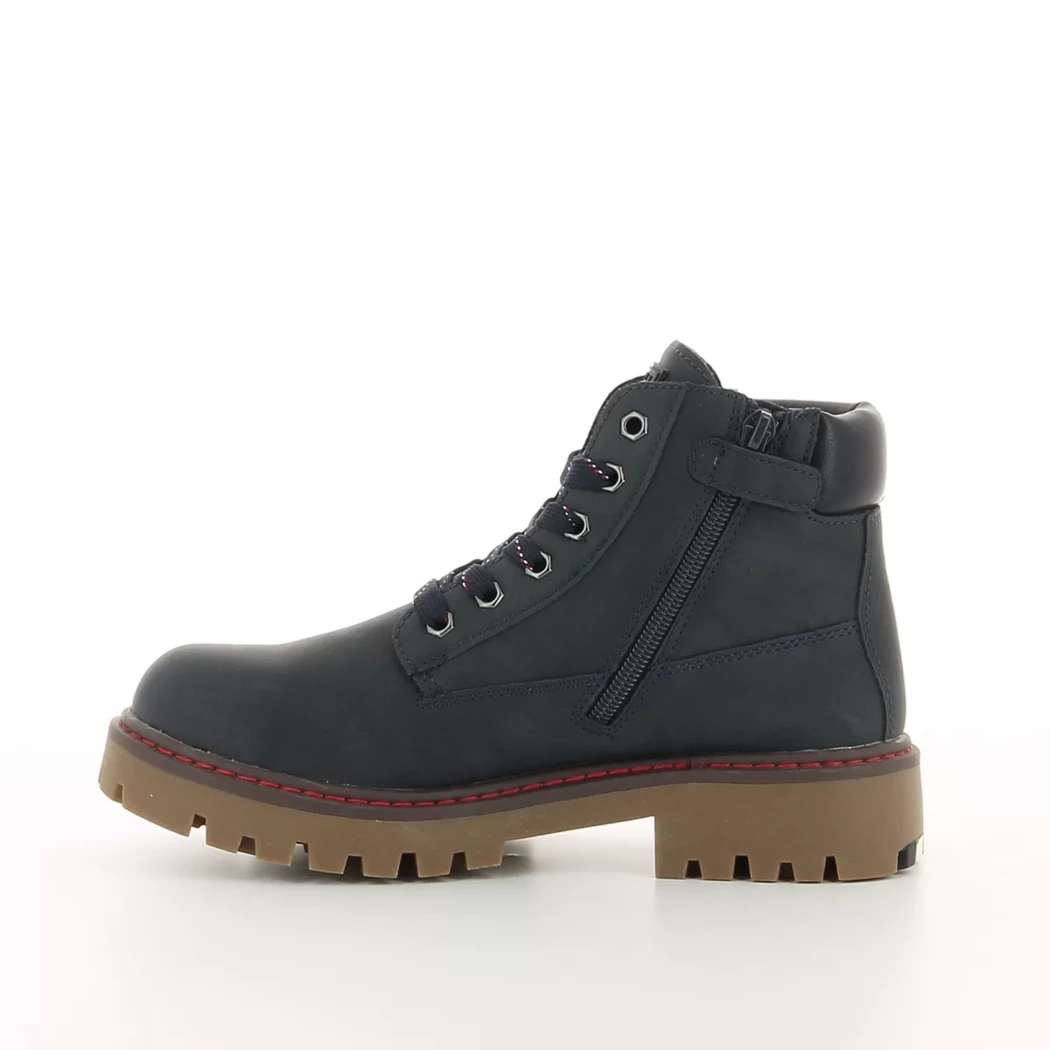 Image (4) de la chaussures Tommy Hilfiger - Bottines Bleu en Cuir synthétique