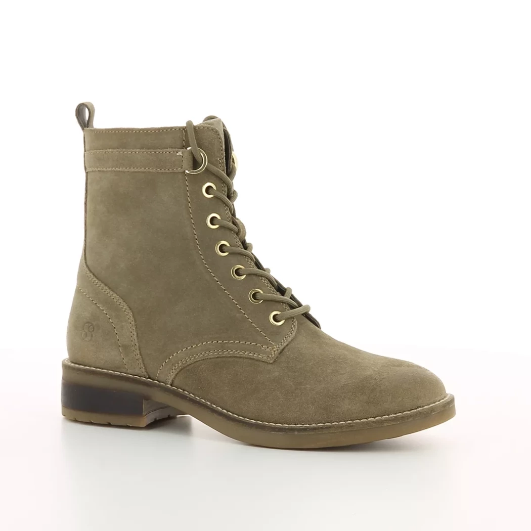 Image (1) de la chaussures S.Oliver - Bottines Taupe en Cuir nubuck