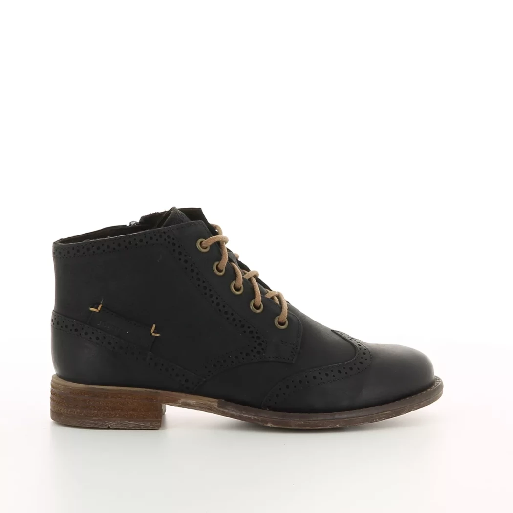 Image (2) de la chaussures Josef Seibel - Bottines Noir en Cuir